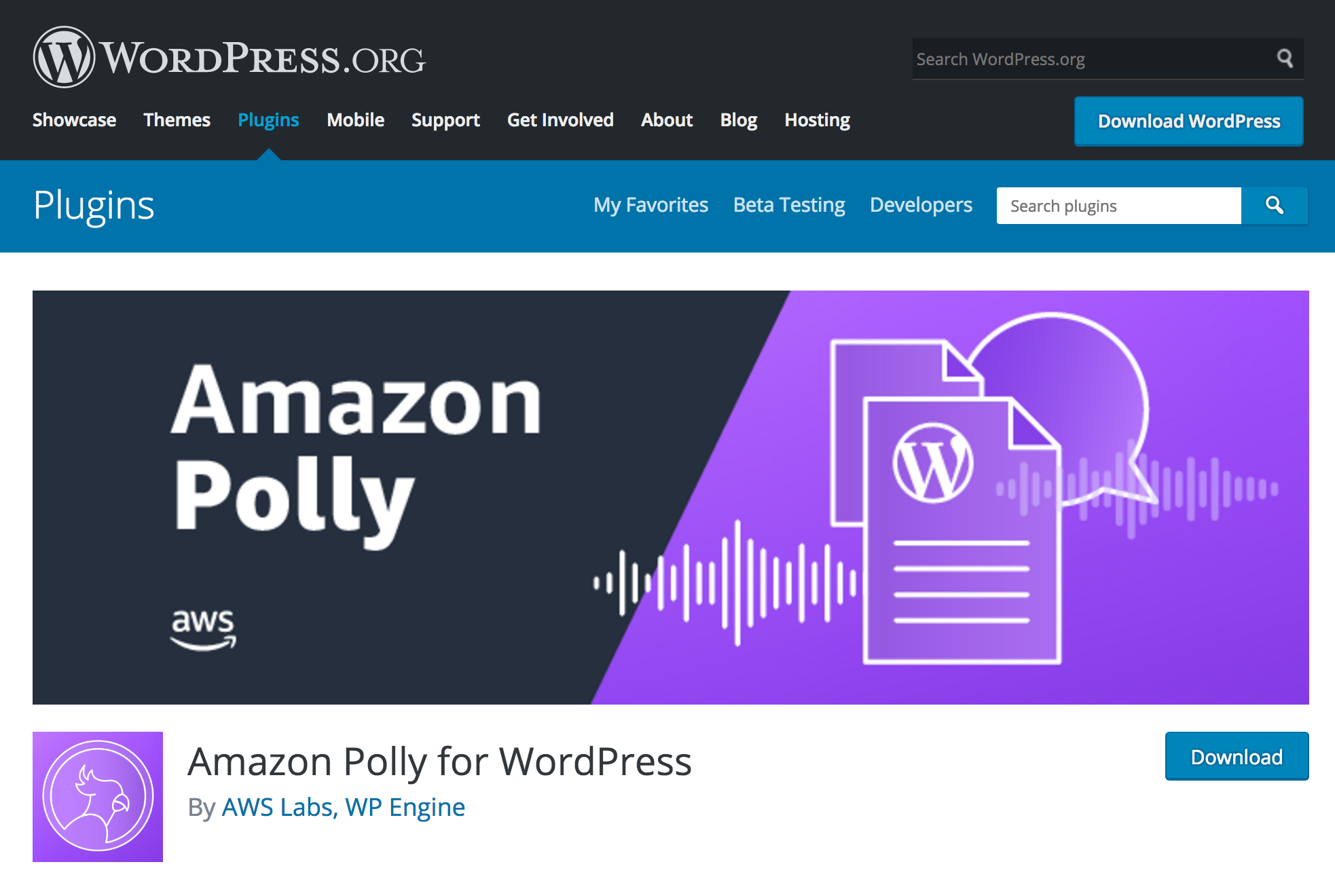 Amazon Polly を WordPress で音声化するための使い方